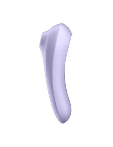 Stimulateur vibromasseur connecté Satisfyer Dual Pleasure - Mauve
