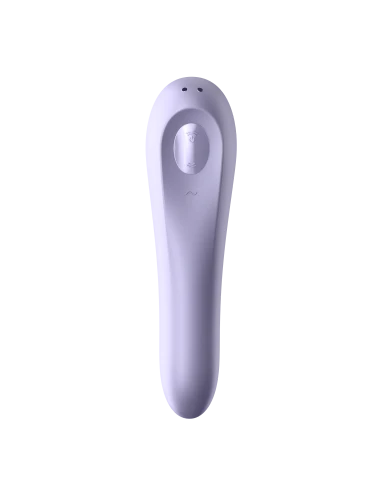 Stimulateur vibromasseur connecté Satisfyer Dual Pleasure - Mauve
