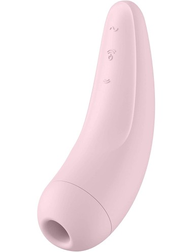 Stimulateur connecté Satisfyer Curvy 2 - Rose
