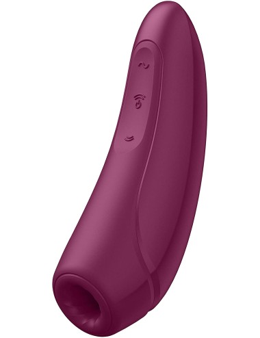 Stimulateur connecté Satisfyer Curvy 1 - Bordeaux