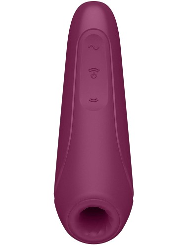 Stimulateur connecté Satisfyer Curvy 1 - Bordeaux