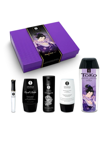 Coffret Edition Black Naughtier Geisha Shunga 5 produits - CC2104
