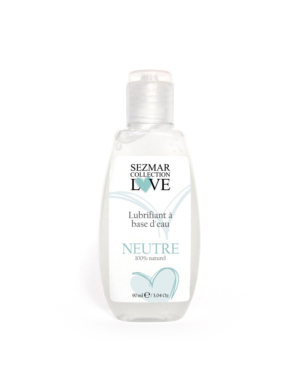 Lubrifiant à base d'eau 100% naturel Neutre 90 ml - SEZ090 Lubrifiant à base d'eau 100% naturel Neutre 90 ml - SEZ090
