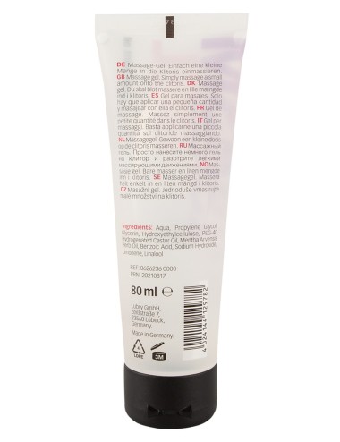 Gel intensifiant orgasme clitoridien à la menthe, végétalien 80 ml - R626236