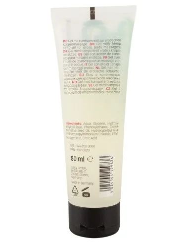 Lubrifiant à base d'eau et d'huile de chanvre 80 ml - R626260