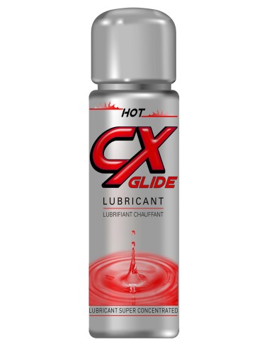 Lubrifiant chauffant à base d'eau 100 ML CX GLIDE - CC800130