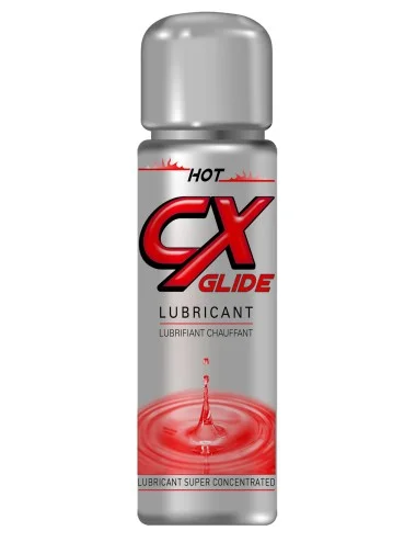 Lubrifiant chauffant à base d'eau 100 ML CX GLIDE - CC800130
