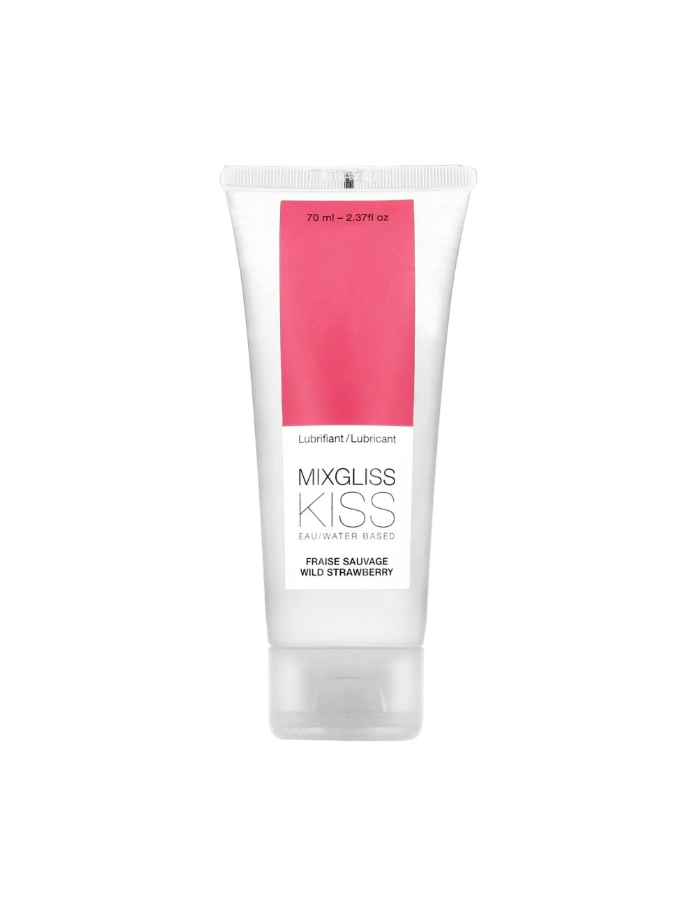 Lubrifiant Mixgliss eau Kiss Fraise sauvage 70 ML - MG6221 Lubrifiant Mixgliss eau Kiss Fraise sauvage 70 ML - MG6221