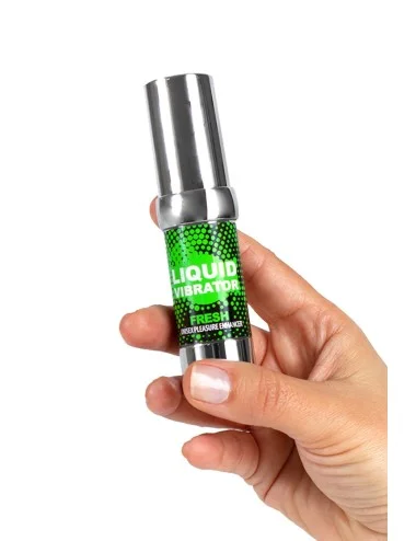 Liquide vibrant effet frais à la menthe unisexe 15ml - SP5976