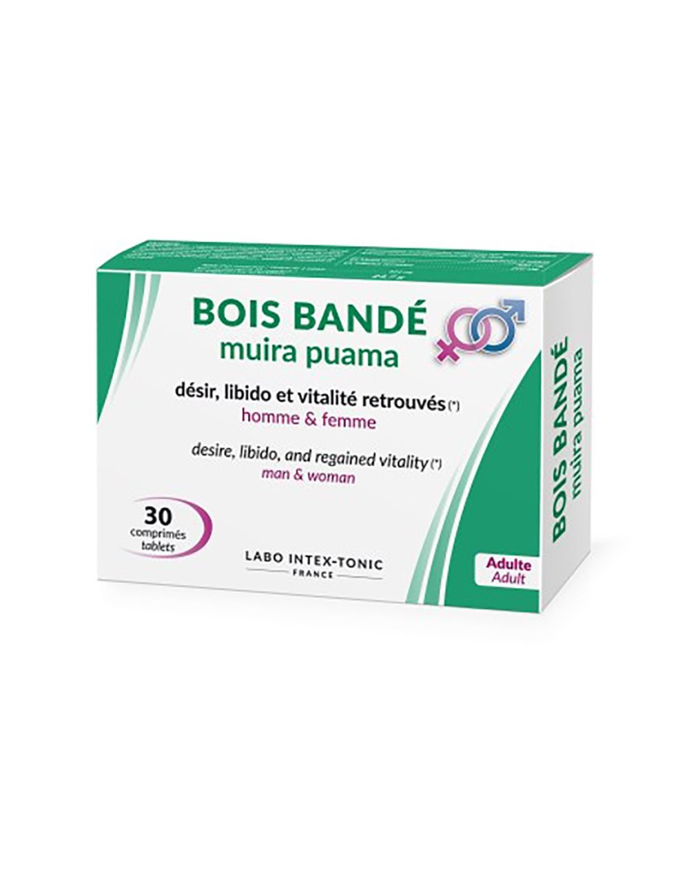 Bois bandé boite de 30 comprimés - CC850105 Bois bandé boite de 30 comprimés - CC850105
