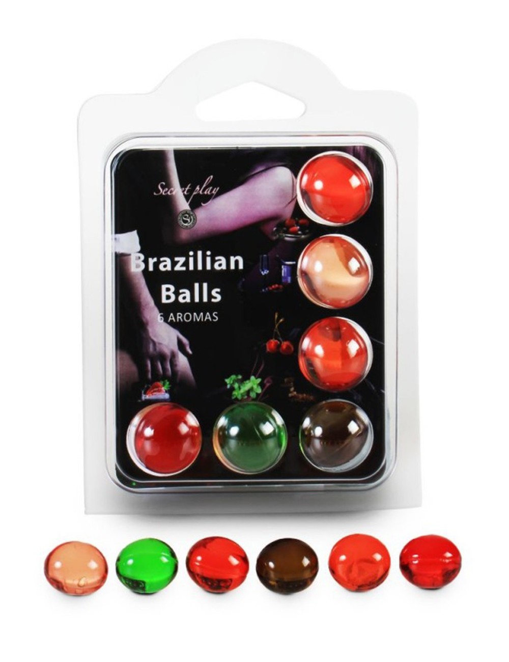Boules de massage Brésiliennes multi-saveurs - BZ3866 Boules de massage Brésiliennes multi-saveurs - BZ3866