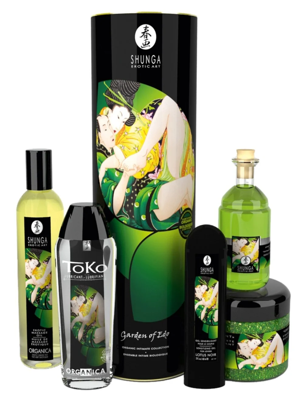 Coffret bio plaisir massage lubrifiant sels de mer - CC9002 Coffret bio plaisir massage lubrifiant sels de mer - CC9002