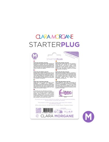 Starter plug Clara Morgane - Mauve M