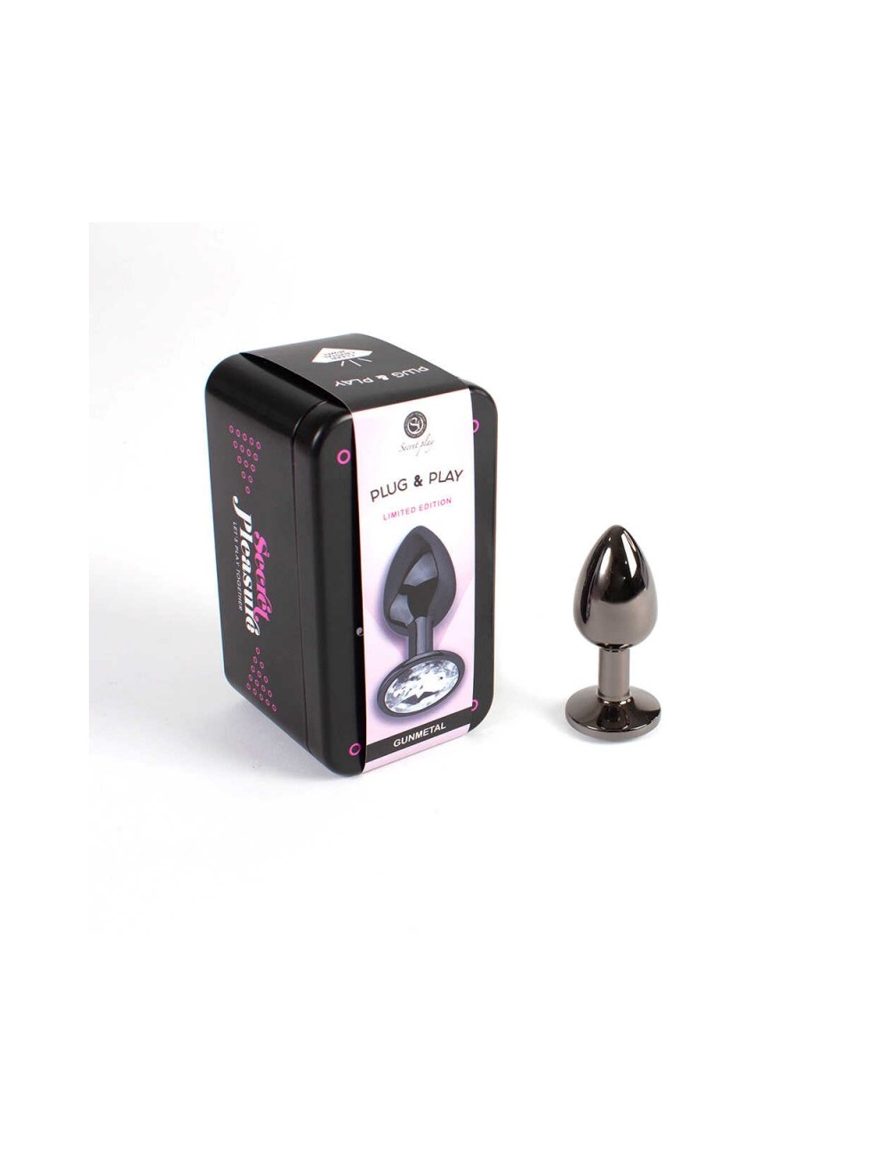 Plug anal secret play - Gunmetal Plug anal secret play - Gunmetal