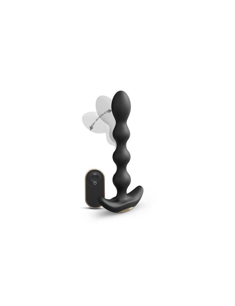 Chaine anale vibrante Flexi balls Chaine anale vibrante Flexi balls