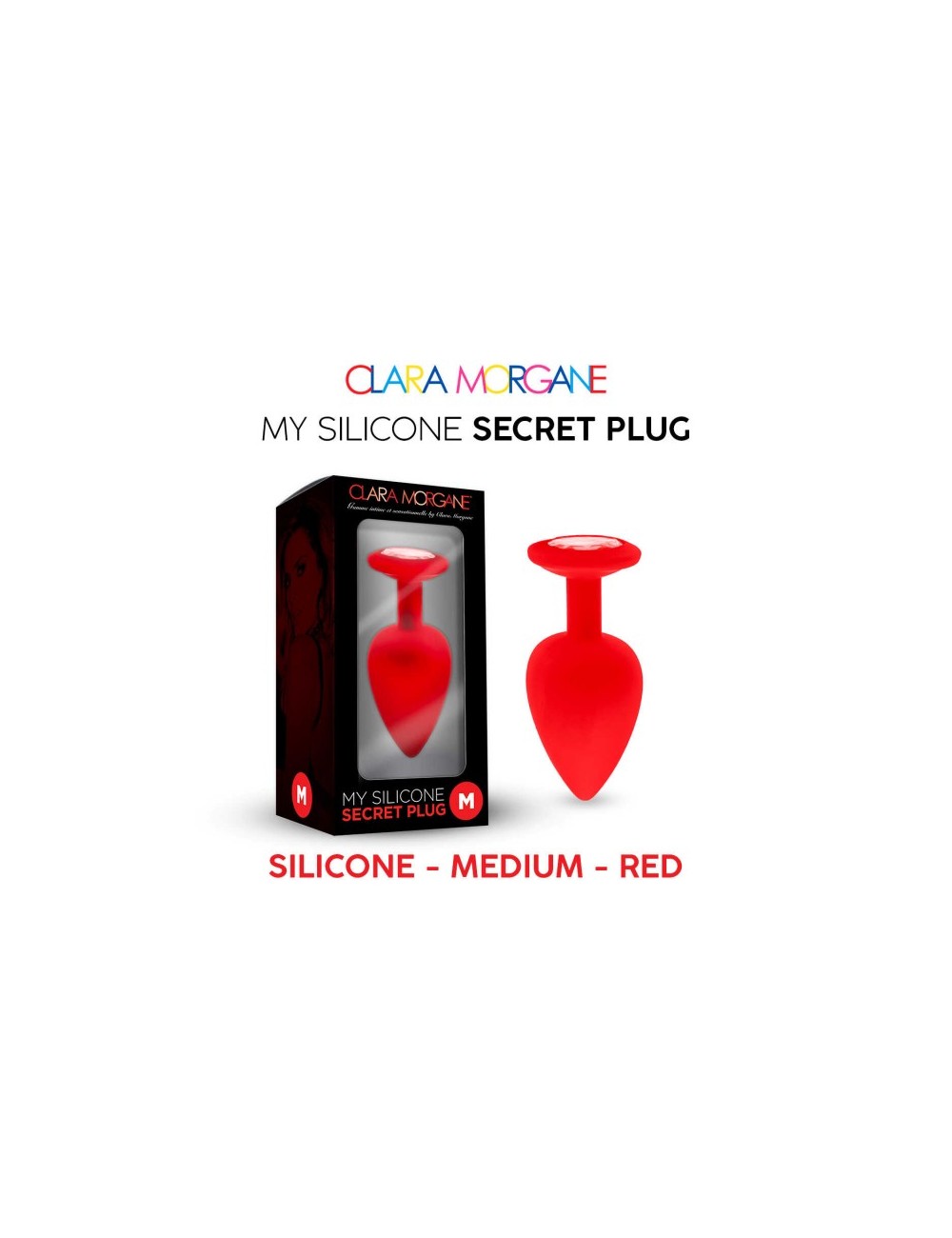 My Silicone Secret Plug - Rouge My Silicone Secret Plug - Rouge