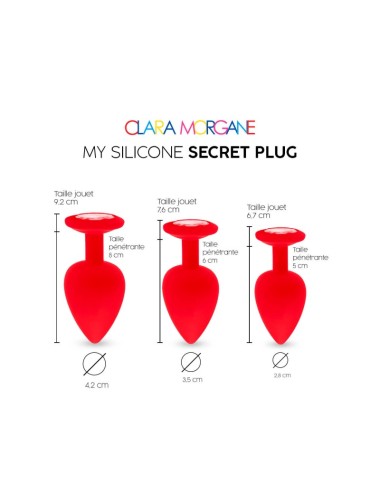 My Silicone Secret Plug - Rouge