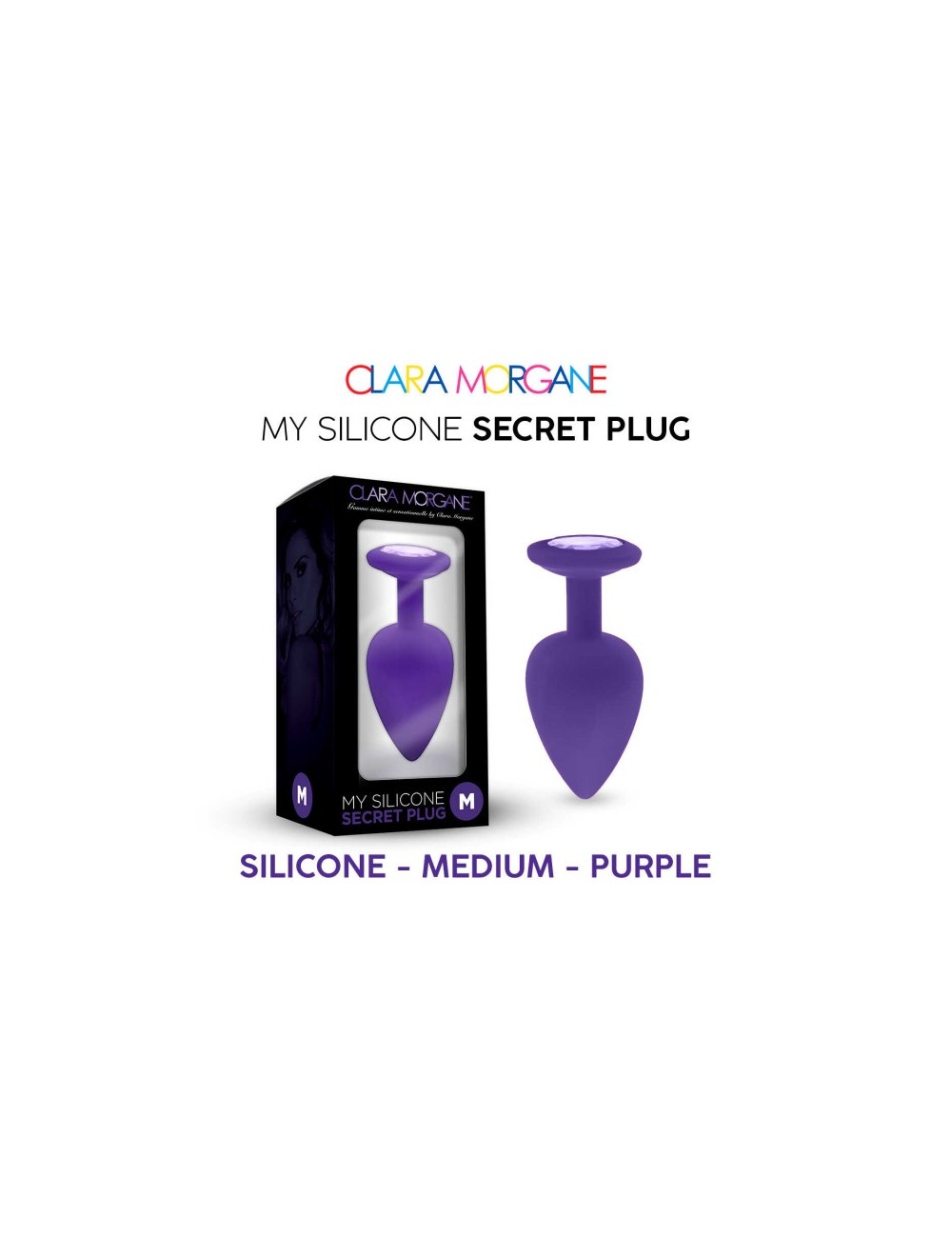 My Silicone Secret Plug - Purple