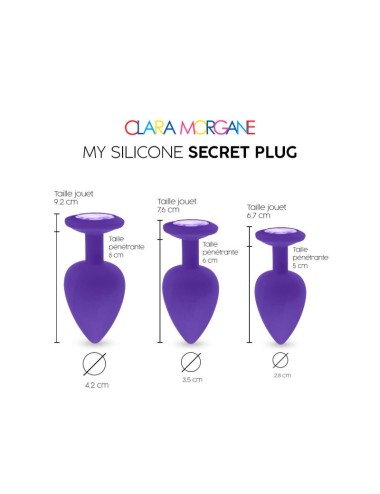 My Silicone Secret Plug - Purple