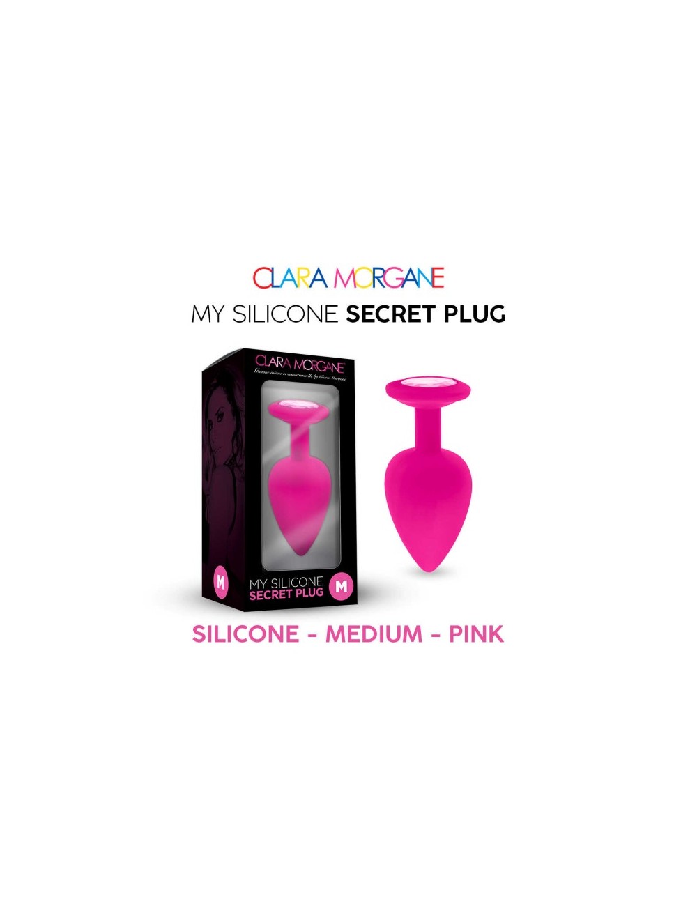 My Silicone Secret Plug - Rose