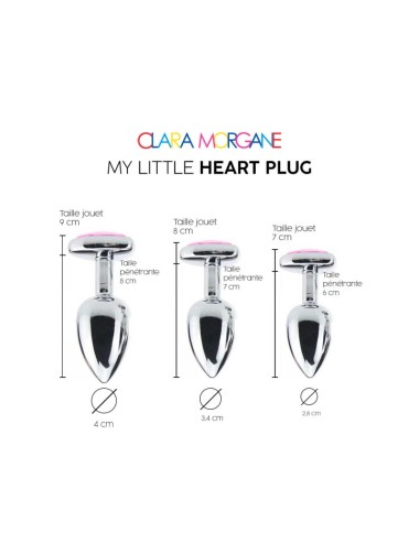 My little Heart Plug - Rose