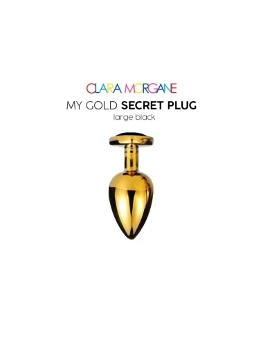 My Gold Secret Plug - Noir