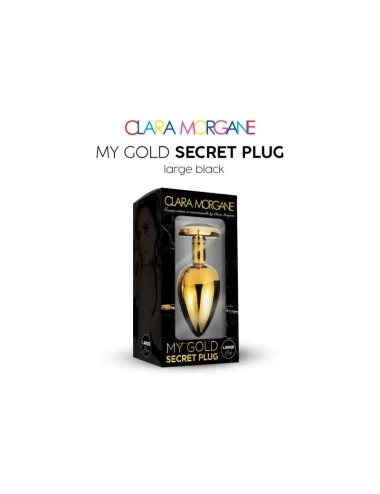 My Gold Secret Plug - Noir