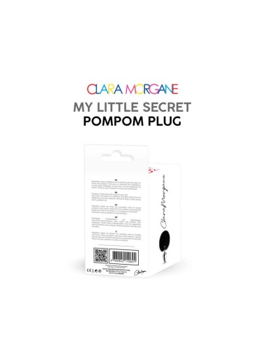 My little secret pompom plug - noir