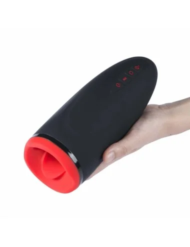 Dayo - Masturbateur automatique, vibrant et chauffant - Noir