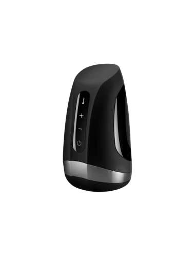 Masturbateur Satisfyer Men Heat Vibration - Noir et Argent