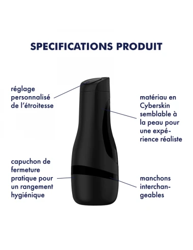Masturbateur Satisfyer Men Classic - Noir