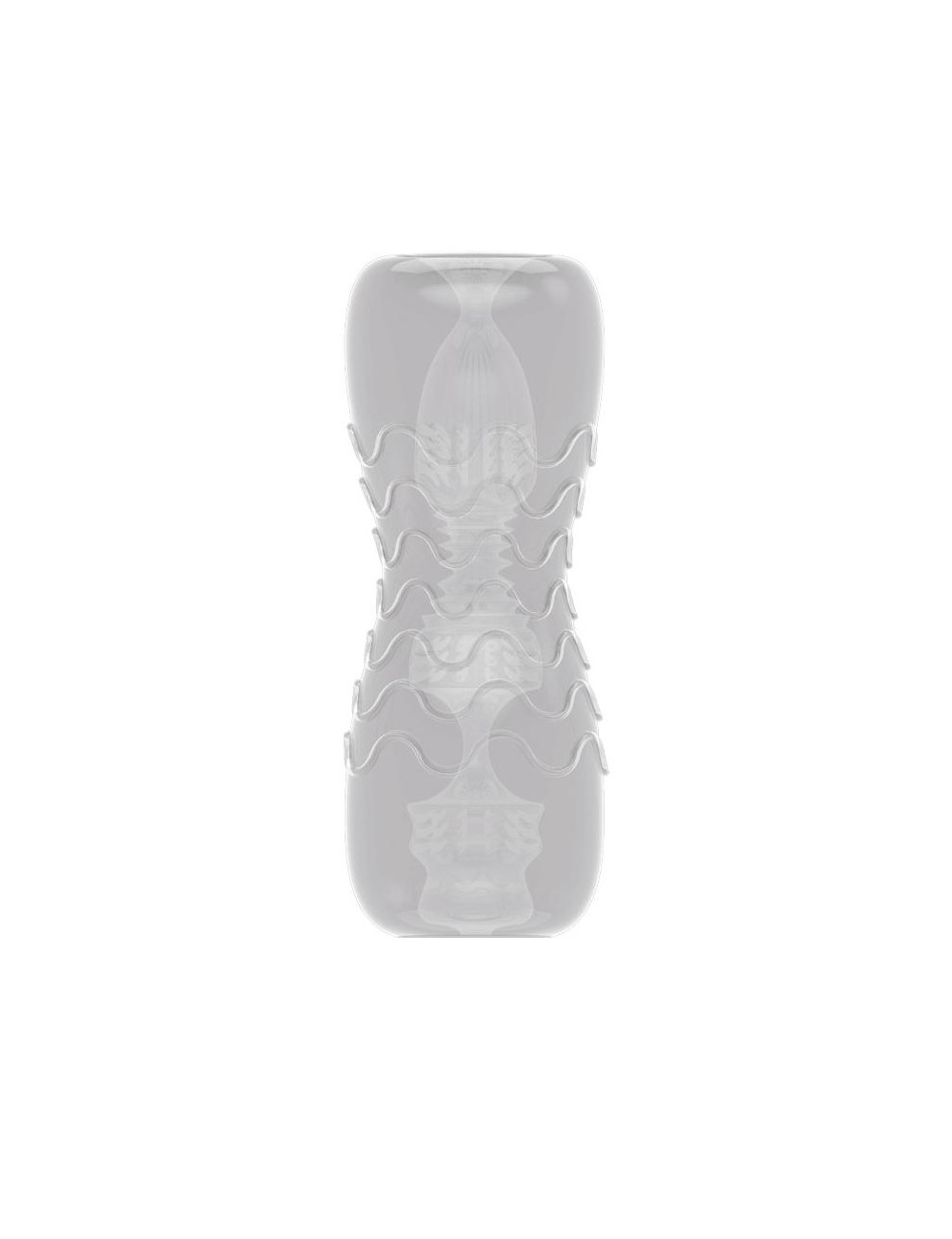 Masturbateur Dorcel Double OO 2 en 1 - Blanc Masturbateur Dorcel Double OO 2 en 1 - Blanc