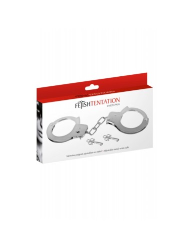Menottes pour poignets en métal Fetish Tentation