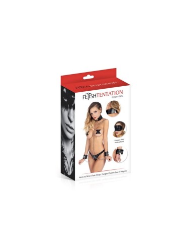 Collier menottes et chaînes Fetish Tentation