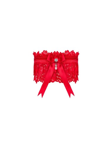 Jarretière rouge Amor Cherris
