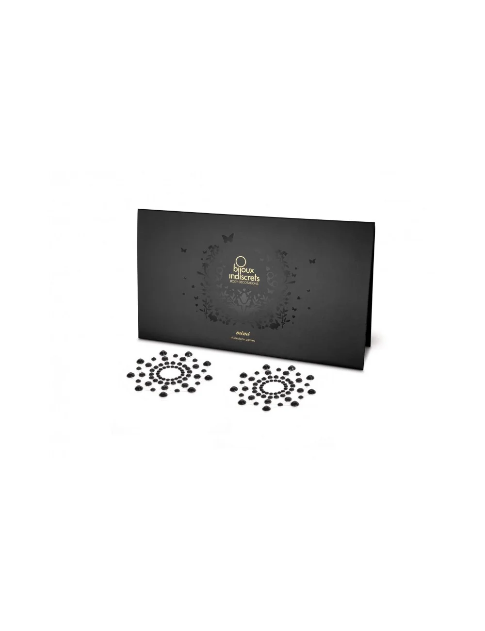 Mimi - Bijoux de seins Strass - Noir Mimi - Bijoux de seins Strass - Noir