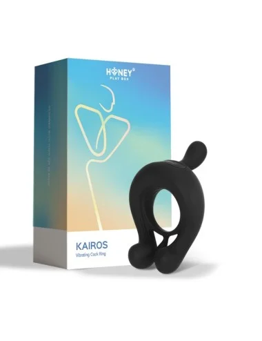 Kairos Anneau vibrant 3 points - Noir