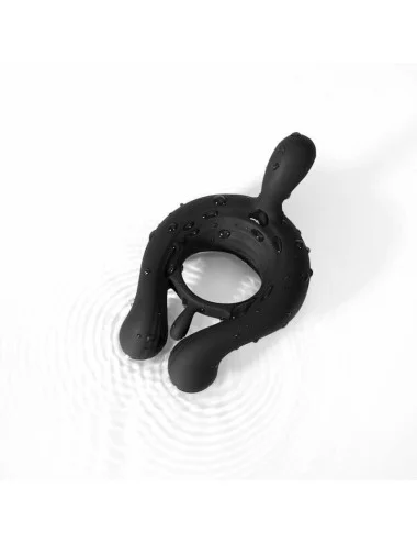 Kairos Anneau vibrant 3 points - Noir