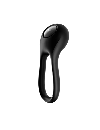 Cockring  Satisfyer Majestic Duo - Noir