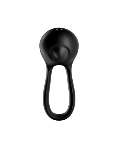 Cockring  Satisfyer Majestic Duo - Noir