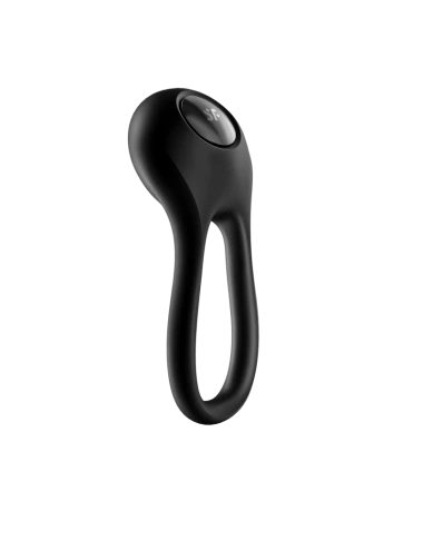 Cockring  Satisfyer Majestic Duo - Noir