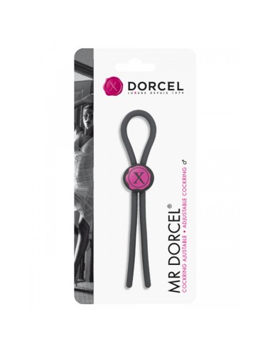 Cockring Lasso Ajustable - Noir