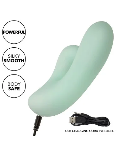 CALEXOTICS - PACIFICA FIJI VIBRATEUR & ESTIMULATEUR POINT G 10 VIBRATIONS AQUA