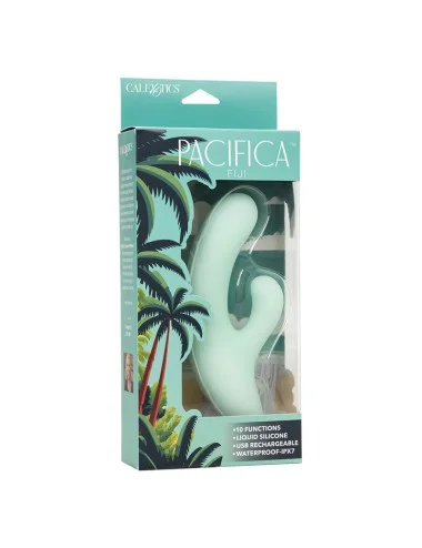 CALEXOTICS - PACIFICA FIJI VIBRATEUR & ESTIMULATEUR POINT G 10 VIBRATIONS AQUA