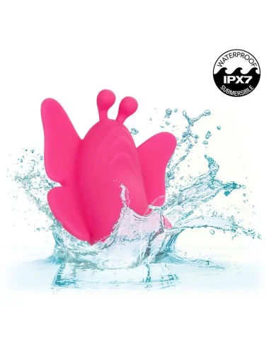 CALEXOTICS - NEON VIBES FLUTTER VIBE STIMULATEUR 10 VIBRATIONS ROSE