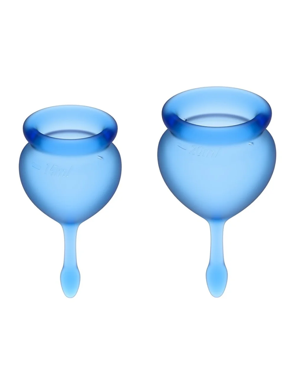 2 coupes menstruelles Satisfyer Dark Bleu FEEL GOOD - CC597822 2 coupes menstruelles Satisfyer Dark Bleu FEEL GOOD - CC597822