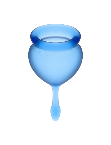 2 coupes menstruelles Satisfyer Dark Bleu FEEL GOOD - CC597822