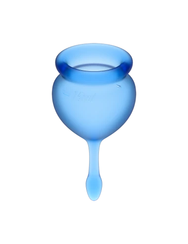 2 coupes menstruelles Satisfyer Dark Bleu FEEL GOOD - CC597822