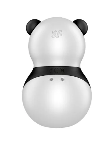 SATISFYER - POCKET PANDA STIMULATEUR & VIBRATEUR NOIR ET BLANC