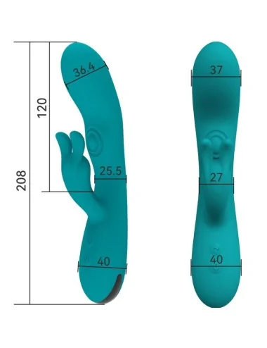 ARMONY - DANCING BUNNY VIBRATEUR RABBIT 10 VITESSES VERT